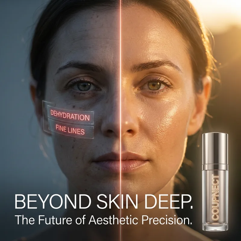 Medical spa aesthetic precision transformation ad creative